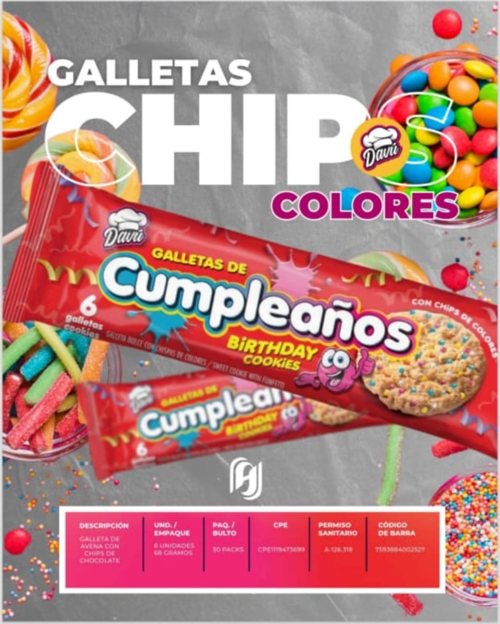 Galletas de Cumpleaños